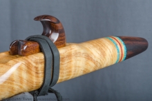 Ponderosa Pine Burl Native American Flute, Minor, Mid B-4, #J8K (4)